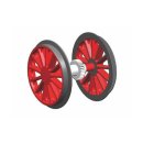 G Radsatz verchromt mit Zahnrad für BR 194