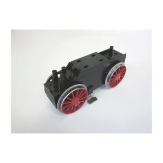 G Antriebseinheit BR 194 schwarz + Kugellager (Räder rot)