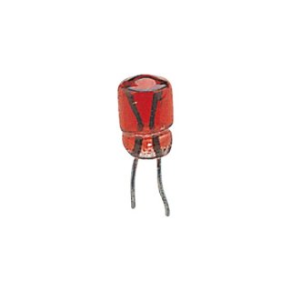 Steckglühbirne rot 5V 10 St