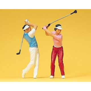Preiser  Golfspieler Figurenset