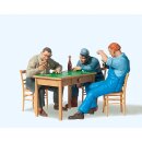 Beim Kartenspielen
