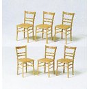 Preiser  Bausatz 6 Stühle