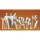Gleisbauarbeiter unbemalt - 6 Figuren