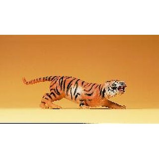 Preiser Tiger angreifend
