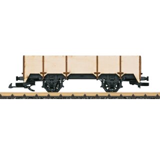 Offener Hochbordwagen mit Holzaufbau
