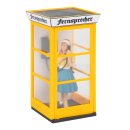 Telefonzelle mit Figur