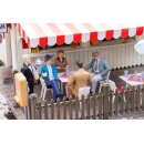 Sitzende Restaurantgäste